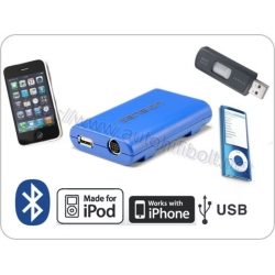 Dension Gateway Lite BT MKII USB, iPod, BLUETOOTH adapter AUDI (mini is csatlakozás)